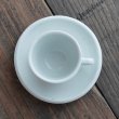 画像2: コーヒーカップと珈琲豆（シンプルな白） (2)
